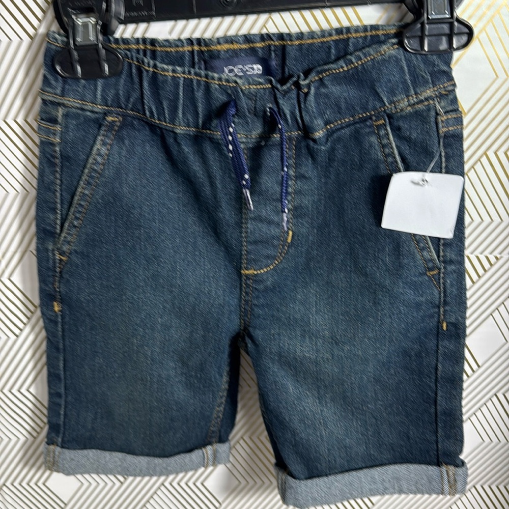 Joe's Jeans shorts NWT Dark Blue Kids Denim Shorts size 4